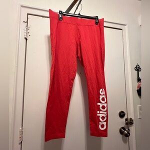 Adidas Women’s Bright Coral Leggings